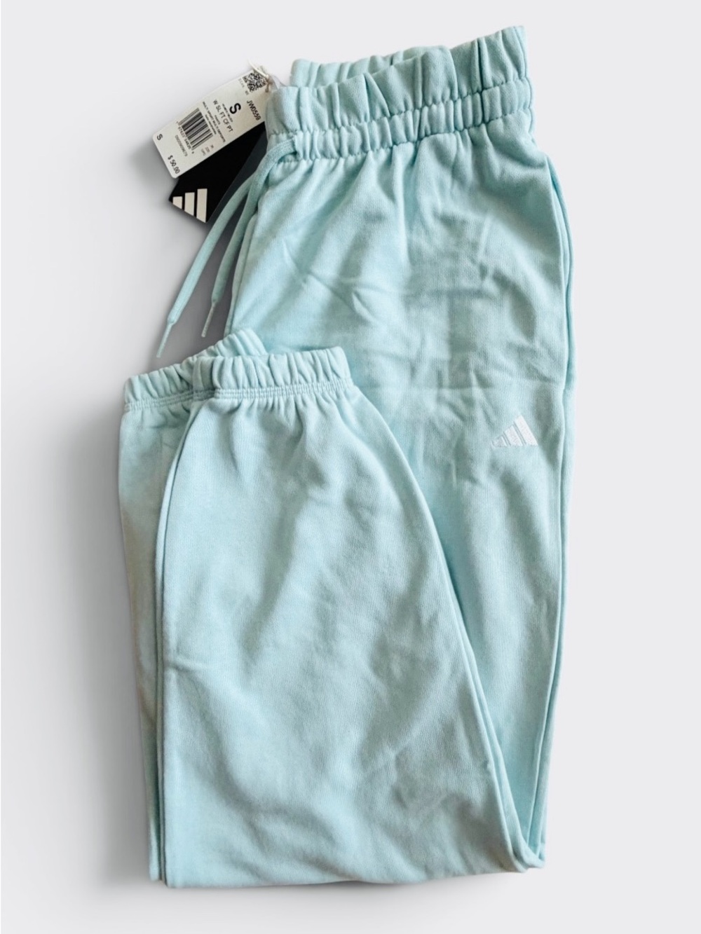 adidas Women’s Cozy Fleece Joggers in Halo Mint